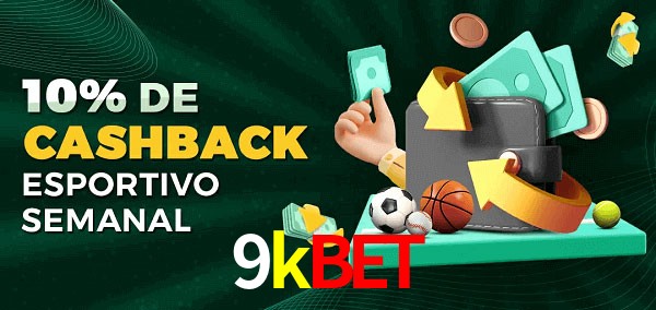 10% de bônus de cashback na 9kbet